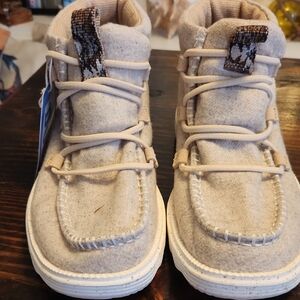 Hey Dude Beige Womens Boots